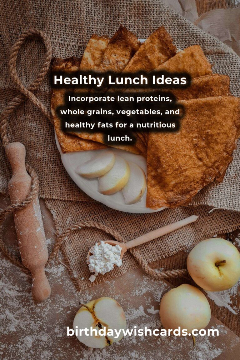 Healthy Lunch Recipes for Effective Weight Management
