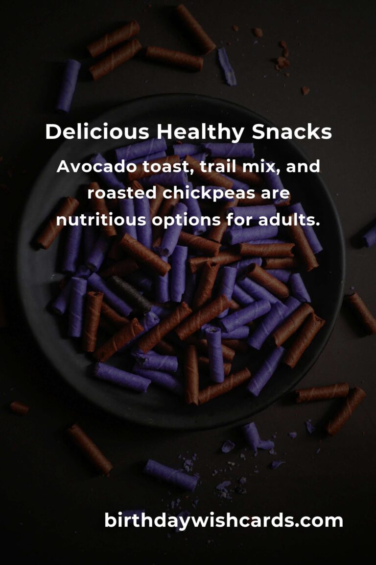 Healthy Snack Ideas for Kids and Adults: Nutritious and Delicious Options