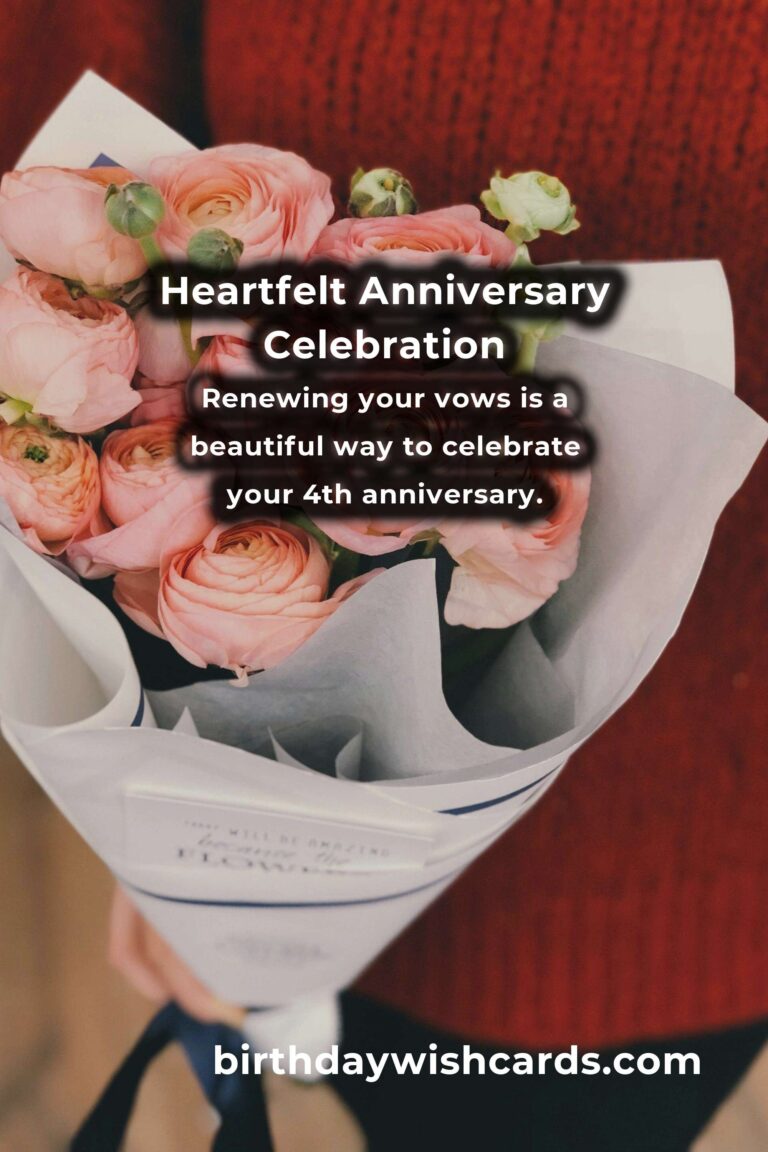 Heartfelt 4th Anniversary Ideas for Couples to Celebrate Love