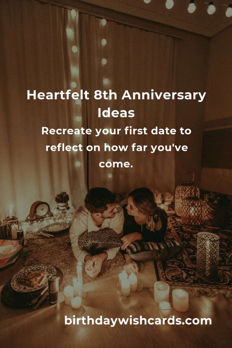 Heartfelt 8th Anniversary Ideas for Love