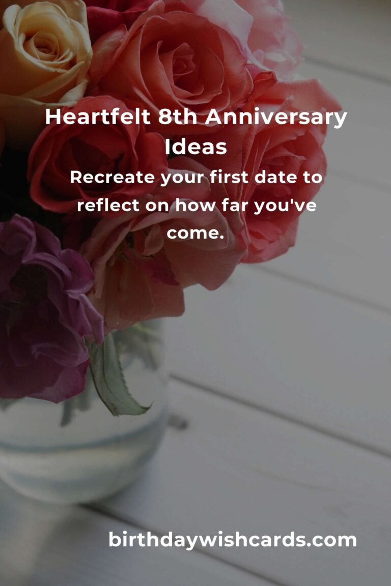 Heartfelt 8th Anniversary Ideas for Love