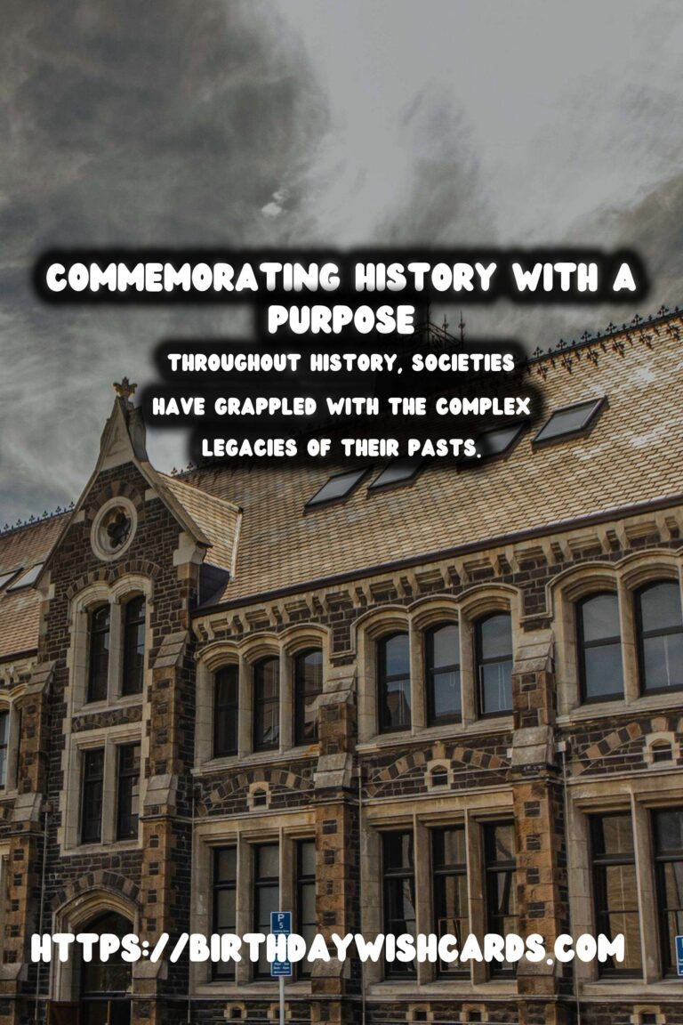 Historical Commemorations: Bridging the Gap in Reconciliation