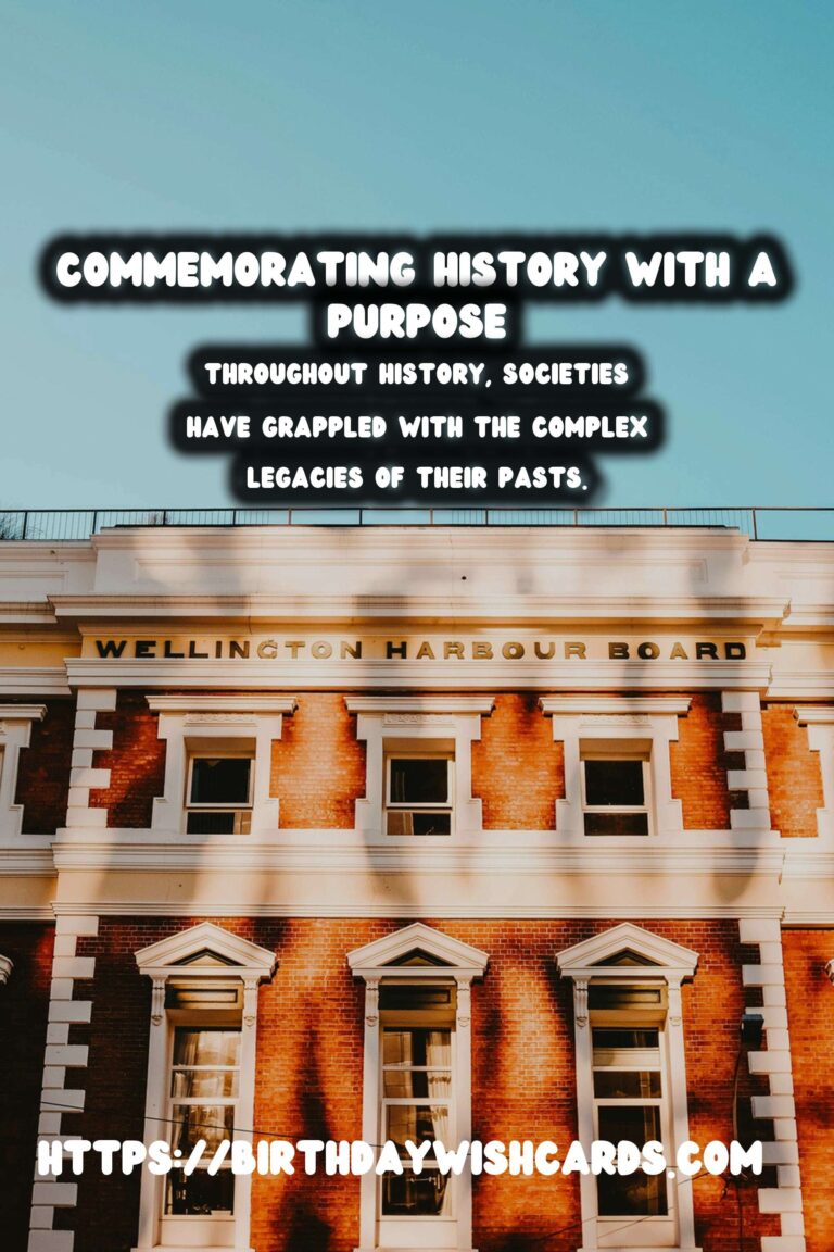 Historical Commemorations: Bridging the Gap in Reconciliation