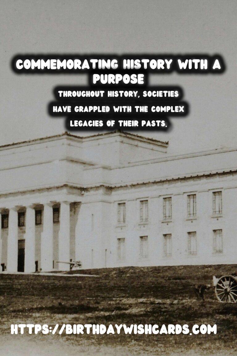 Historical Commemorations: Bridging the Gap in Reconciliation