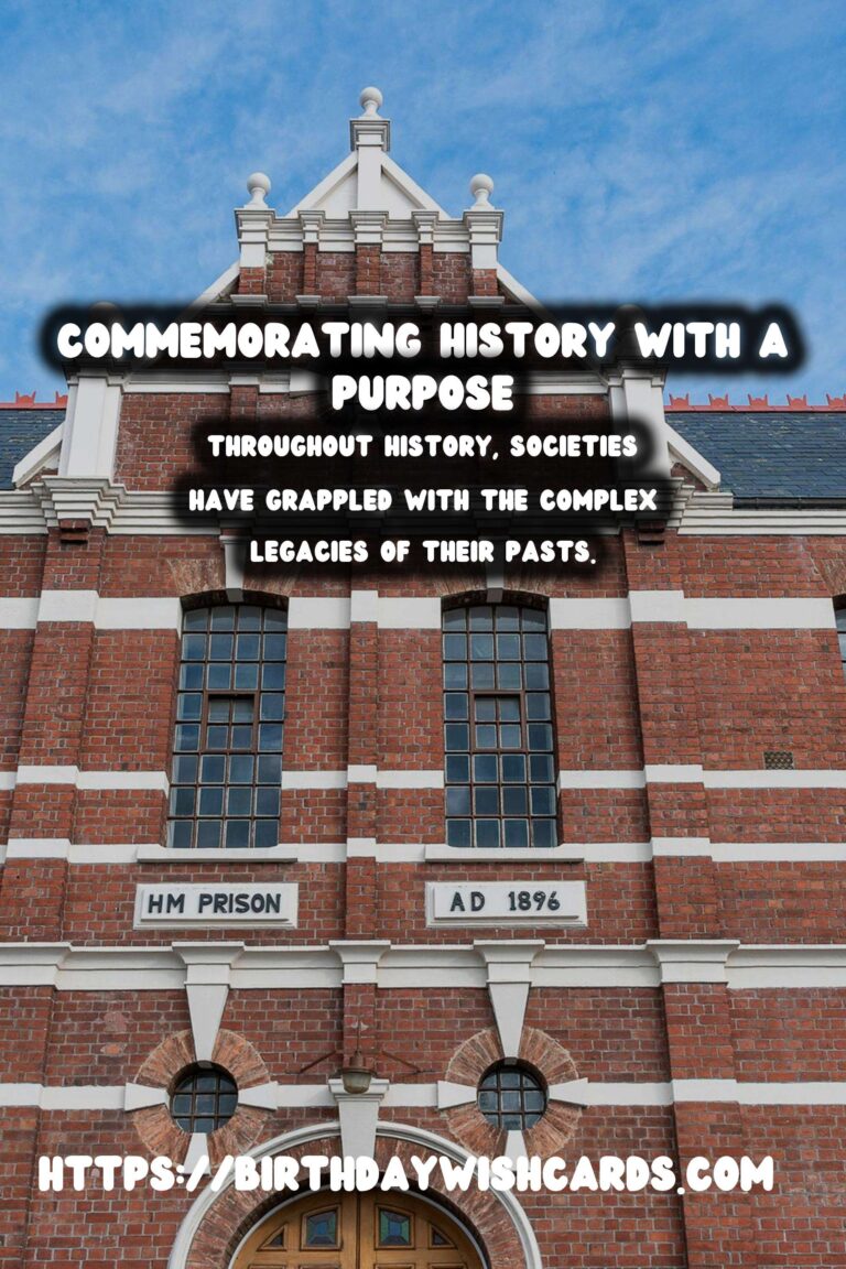 Historical Commemorations: Bridging the Gap in Reconciliation