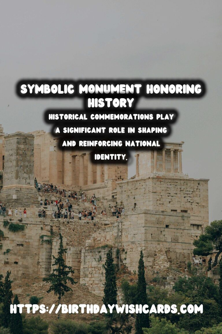 Historical Commemorations: Shaping the Fabric of National Identity