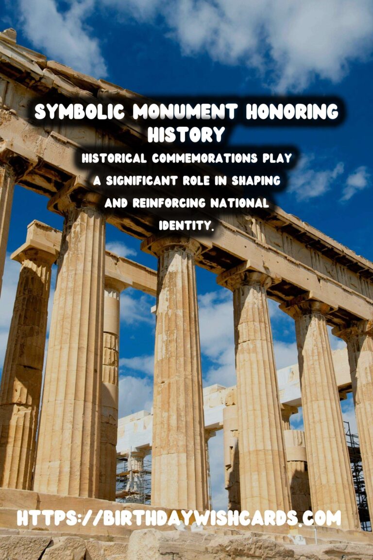 Historical Commemorations: Shaping the Fabric of National Identity