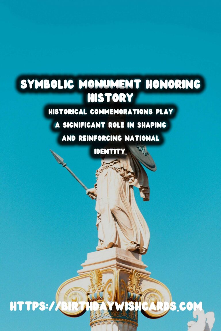 Historical Commemorations: Shaping the Fabric of National Identity