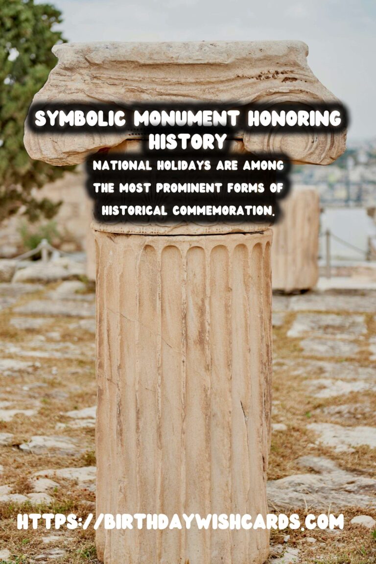 Historical Commemorations: Shaping the Fabric of National Identity