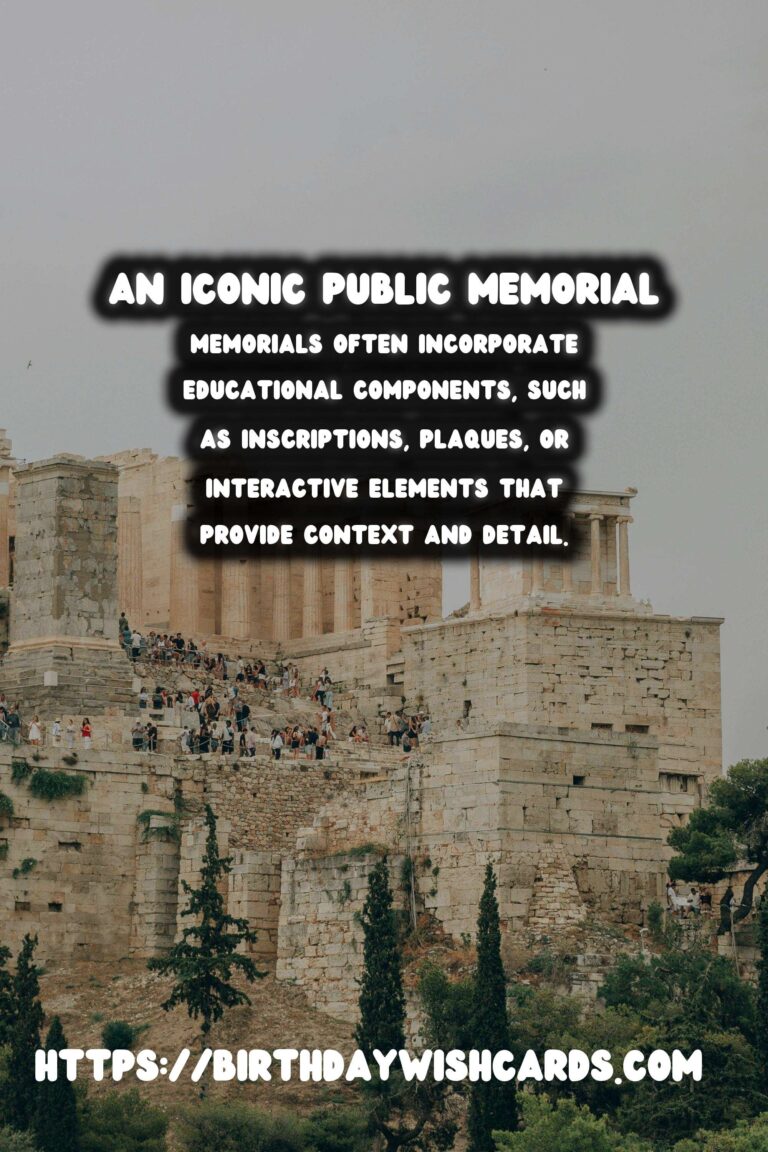 Historical Commemorations: The Power of Public Memorials