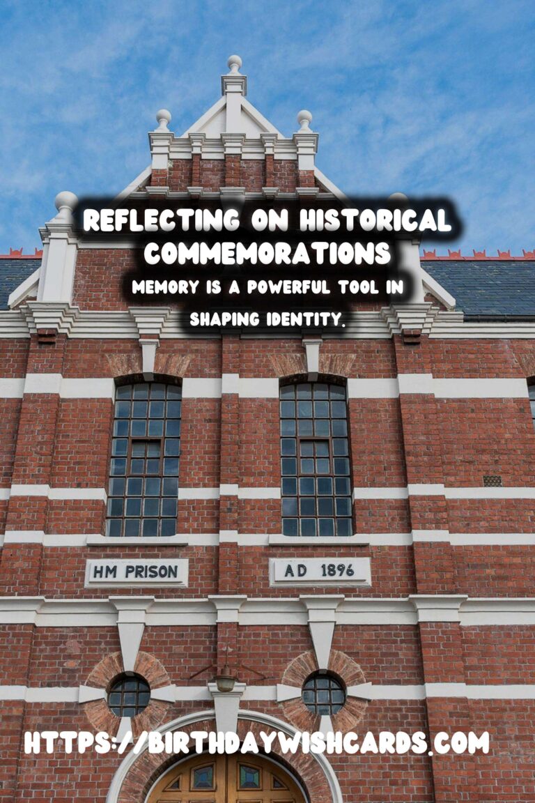 Historical Commemorations: The Vital Role of Memory in Societal Healing