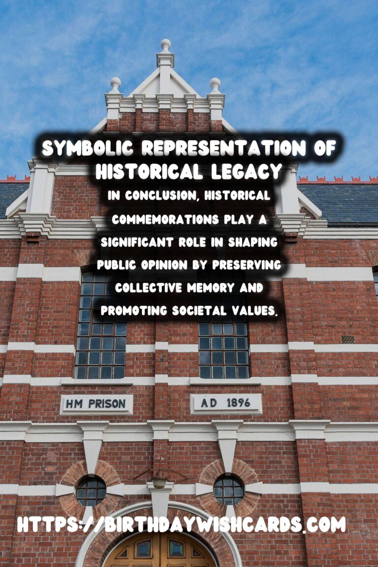 Historical Commemorations: Understanding Their Role in Shaping Public Opinion