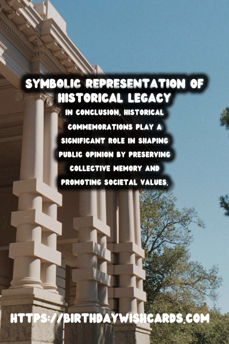 Historical Commemorations: Understanding Their Role in Shaping Public Opinion