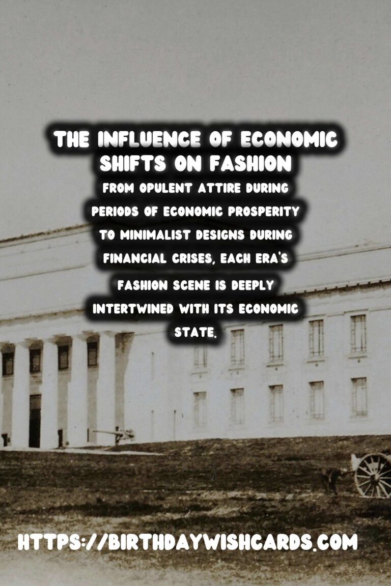 Historical Fashion: The Influence of Economic Shifts