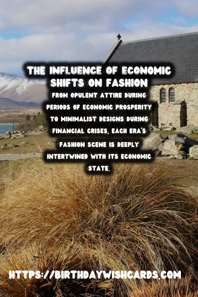 Historical Fashion: The Influence of Economic Shifts