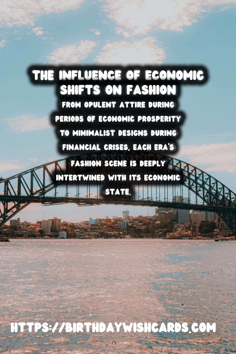 Historical Fashion: The Influence of Economic Shifts