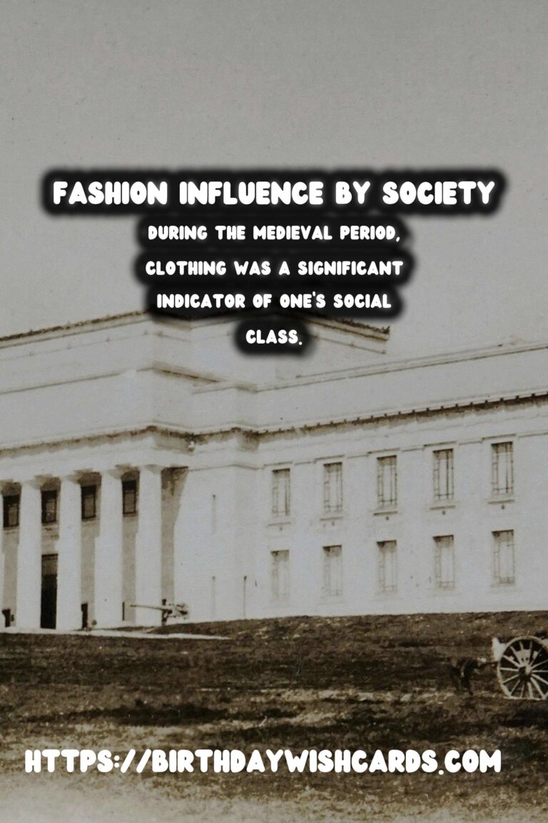 Historical Fashion: The Influence of Social Class