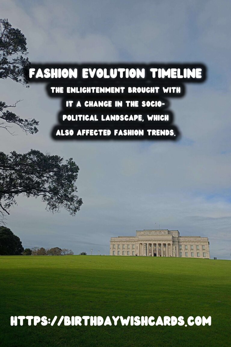 Historical Fashion Through the Centuries: From Ancient Civilizations to the Enlightenment