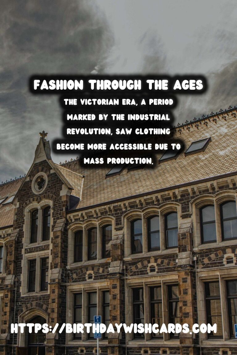 Historical Fashion Through the Centuries: From Ancient Empires to Victorian Era