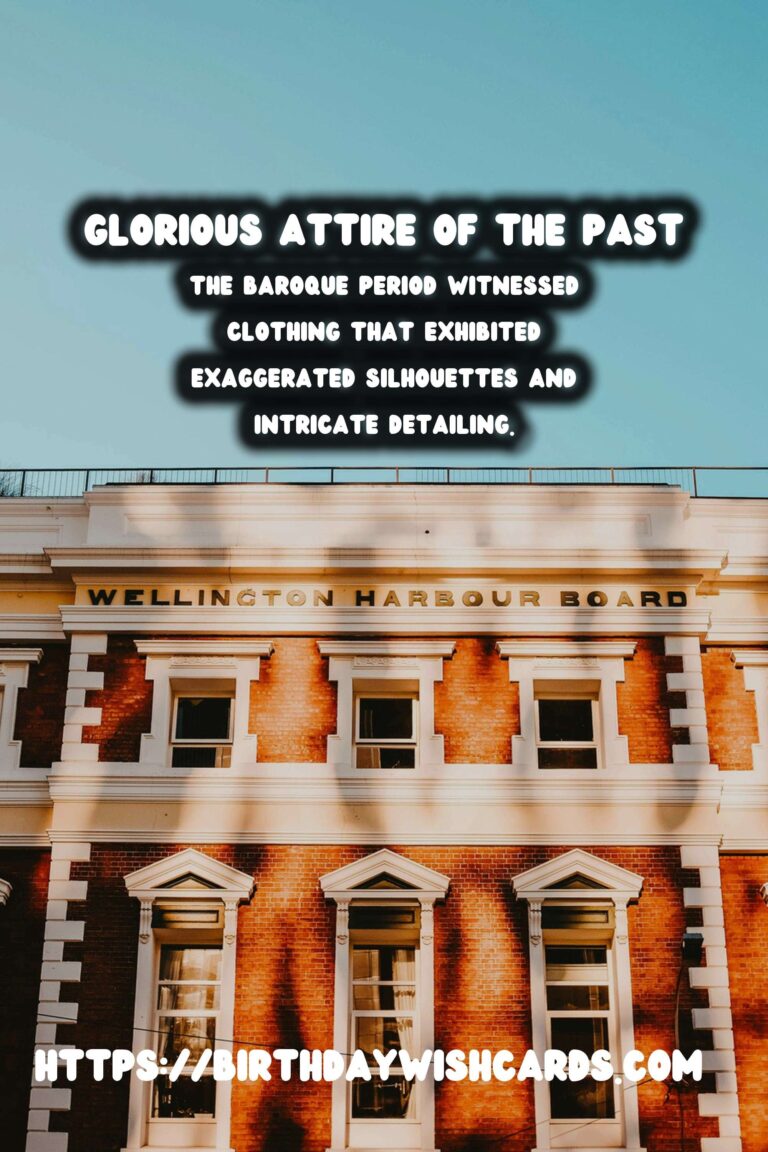 Historical Fashion Through the Centuries: From Baroque to Rococo