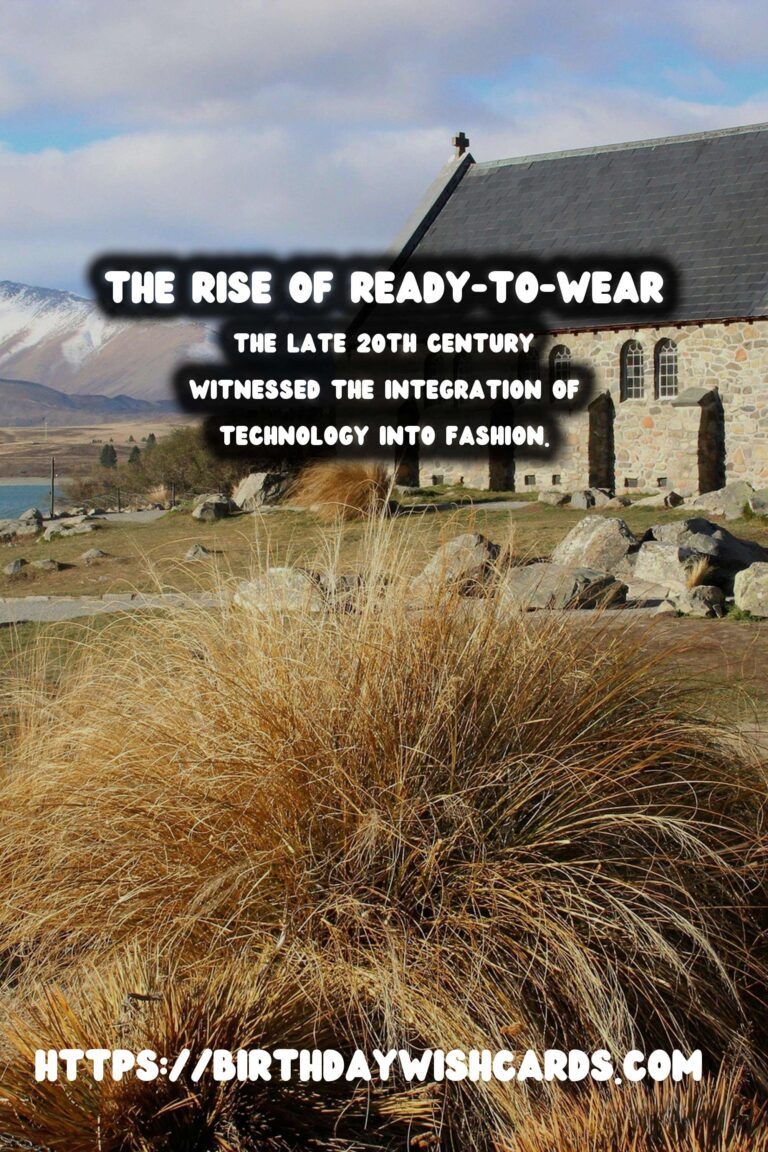 Historical Fashion Through the Decades: The Rise of Ready-to-Wear