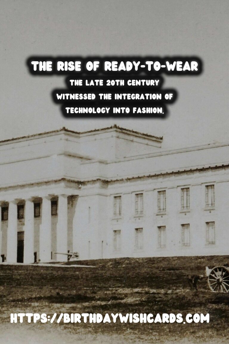 Historical Fashion Through the Decades: The Rise of Ready-to-Wear