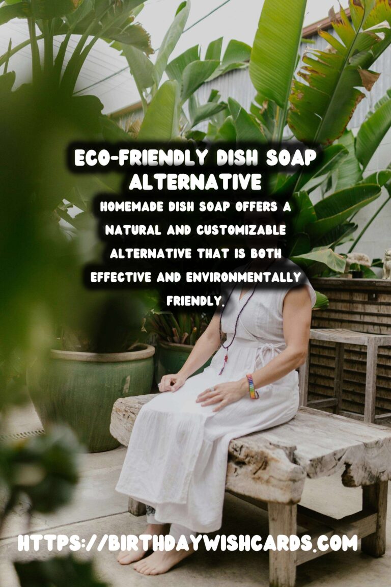 Homemade Dish Soap: A Dawn Alternative for Greener Cleaning