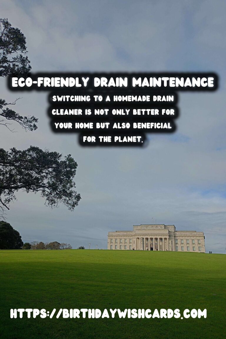 Homemade Drain Cleaner: A Natural Alternative to Chemical Solutions