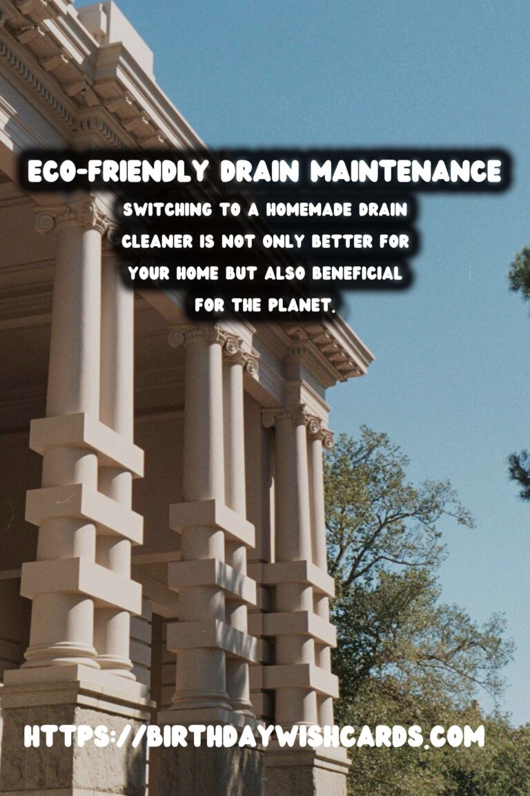 Homemade Drain Cleaner: A Natural Alternative to Chemical Solutions