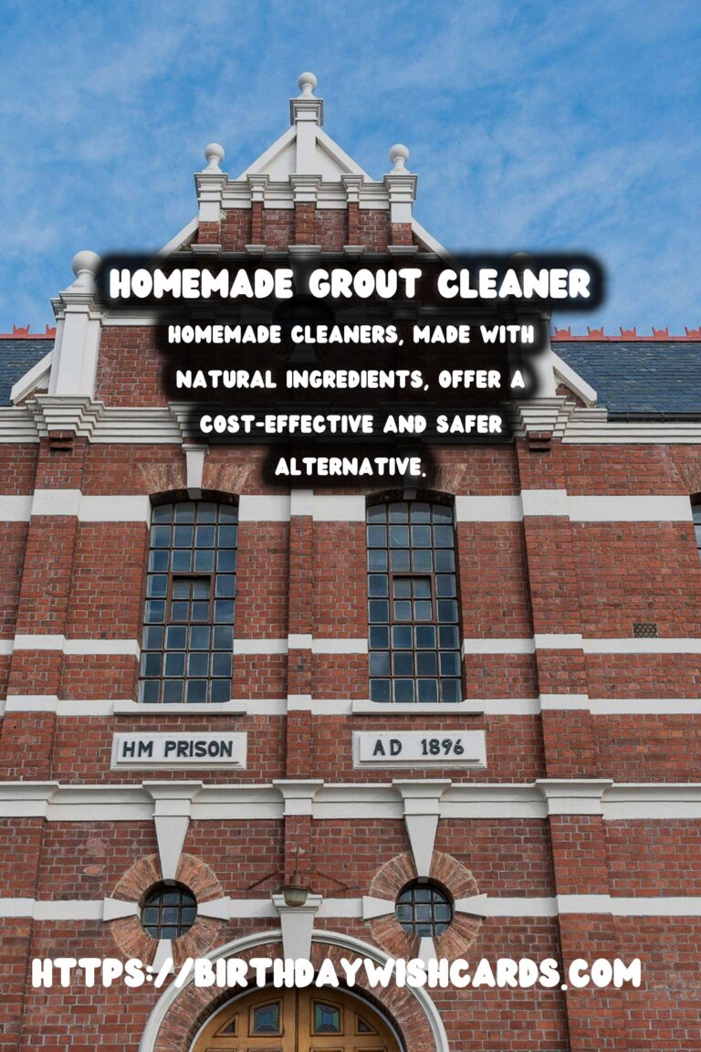 Homemade Grout Cleaner: Easy & Effective Solutions for a Sparkling Home