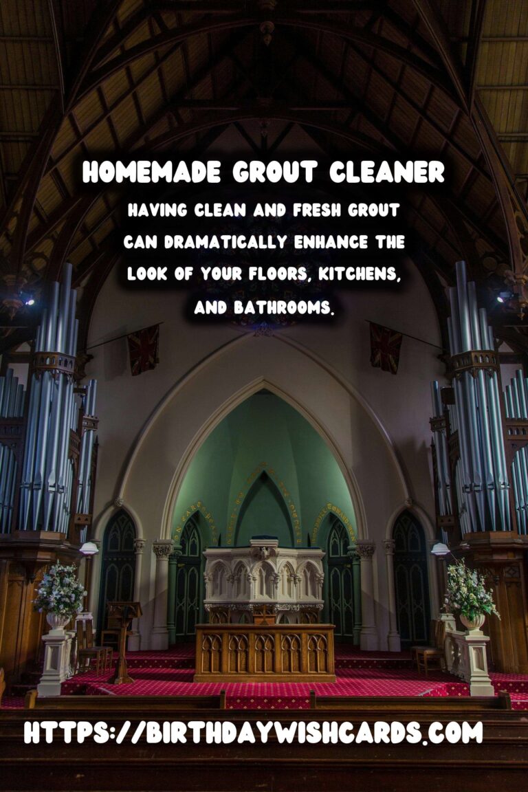 Homemade Grout Cleaner: Easy & Effective Solutions for a Sparkling Home