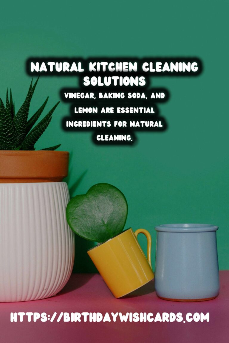 Homemade Kitchen Cleaners: Natural & Effective Solutions for a Sparkling Kitchen