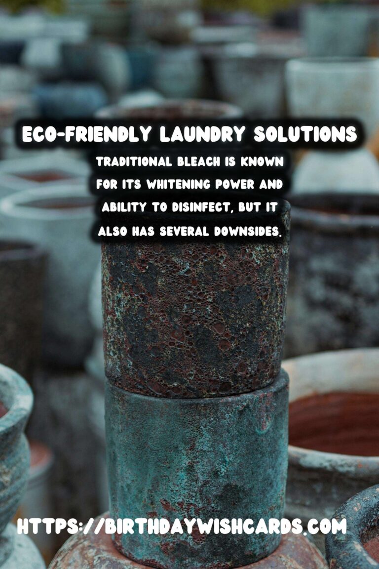 Homemade Laundry Bleach Alternative: Eco-Friendly and Effective Solutions
