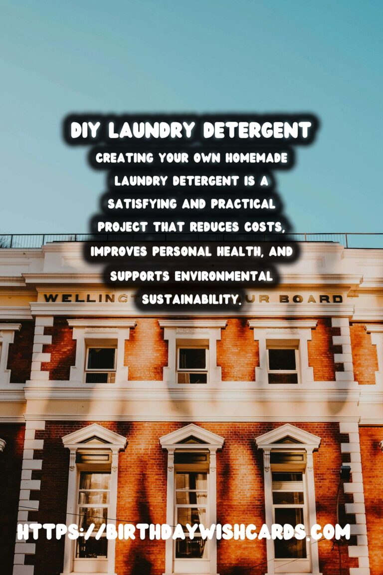 Homemade Laundry Detergent: A Comprehensive Guide to Cost-Effective Cleaning