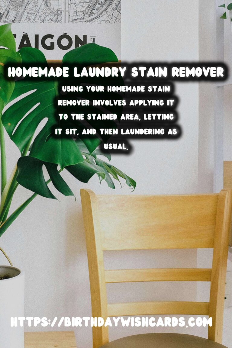 Homemade Laundry Stain Remover: A Powerful OxiClean Alternative