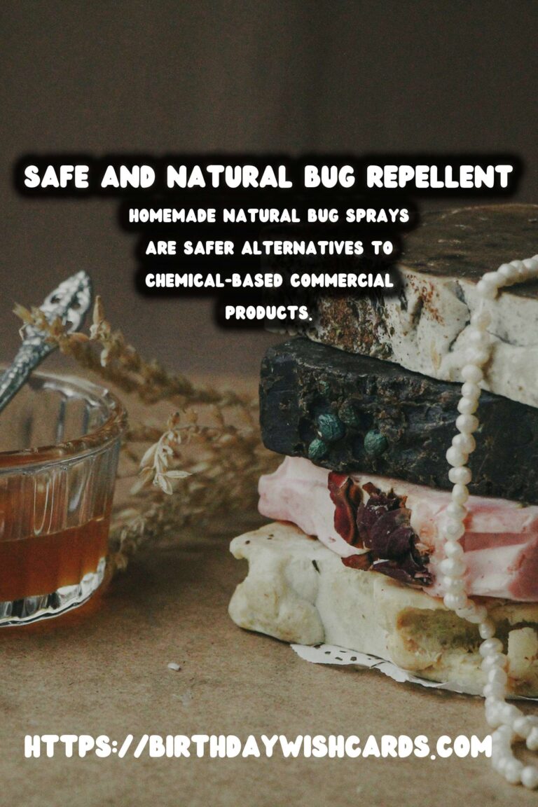 Homemade Natural Bug Spray: Keep Pests Away Safely