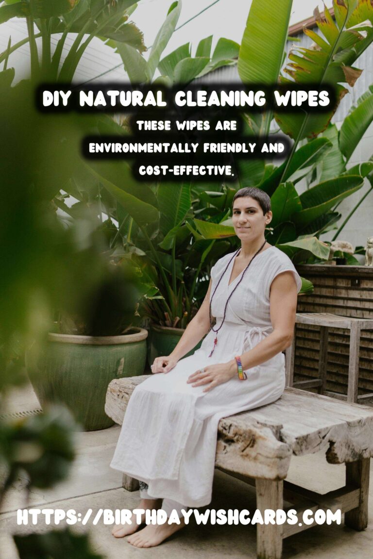 Homemade Natural Cleaning Wipes: DIY Recipe