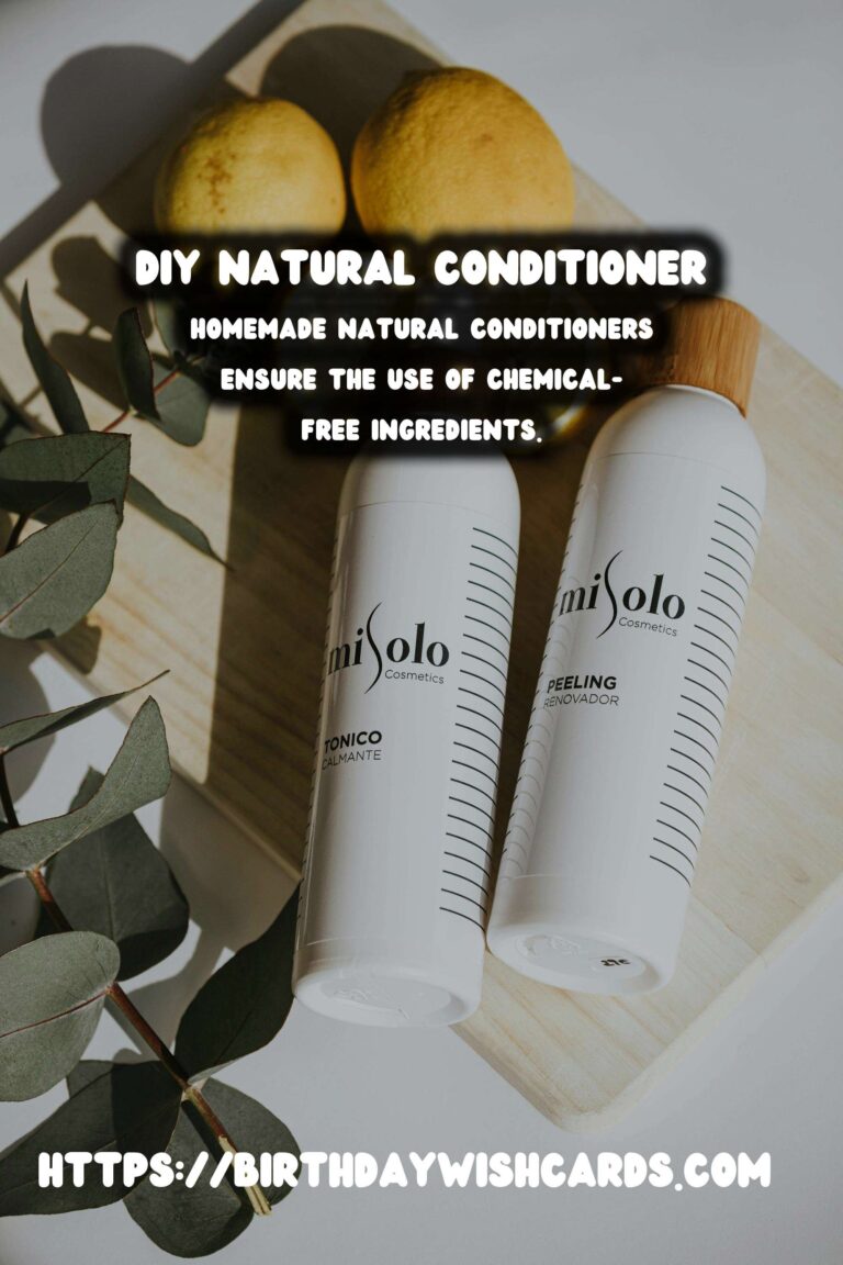 Homemade Natural Conditioner: Nourish Your Hair Naturally