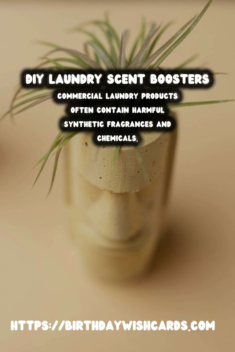 Homemade Natural Laundry Scent Boosters: Essential Oils