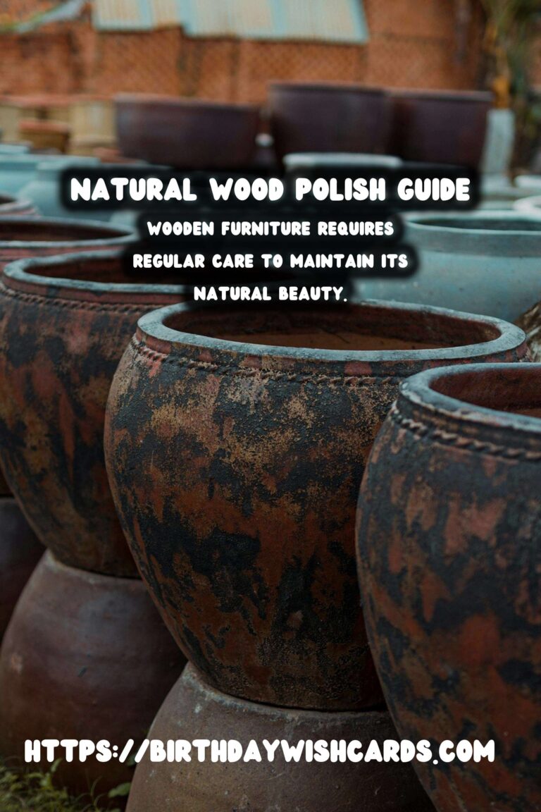 Homemade Natural Wood Polish: A Comprehensive Guide