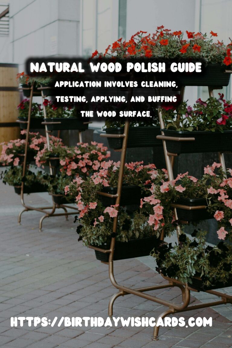 Homemade Natural Wood Polish: A Comprehensive Guide