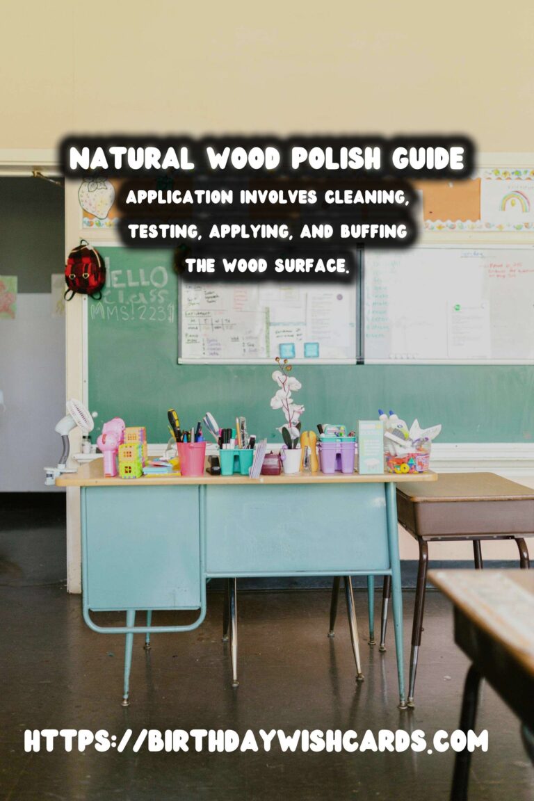 Homemade Natural Wood Polish: A Comprehensive Guide