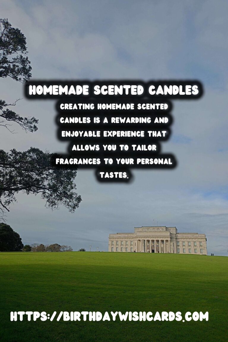 Homemade Scented Candles: Your Ultimate Guide to an Easy DIY Project