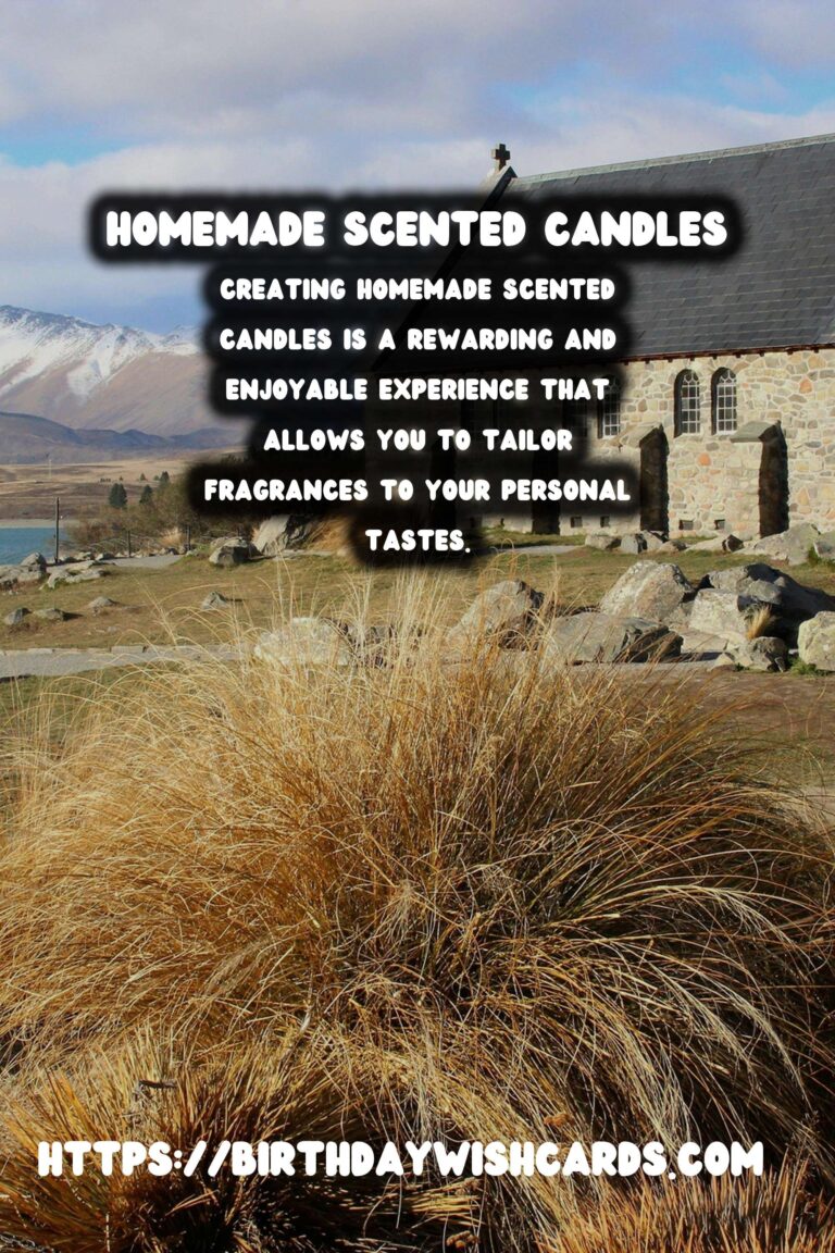 Homemade Scented Candles: Your Ultimate Guide to an Easy DIY Project