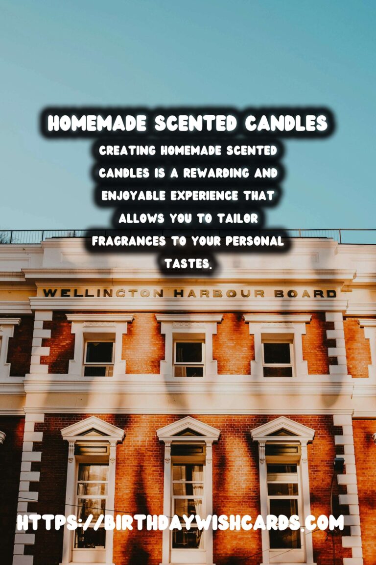 Homemade Scented Candles: Your Ultimate Guide to an Easy DIY Project