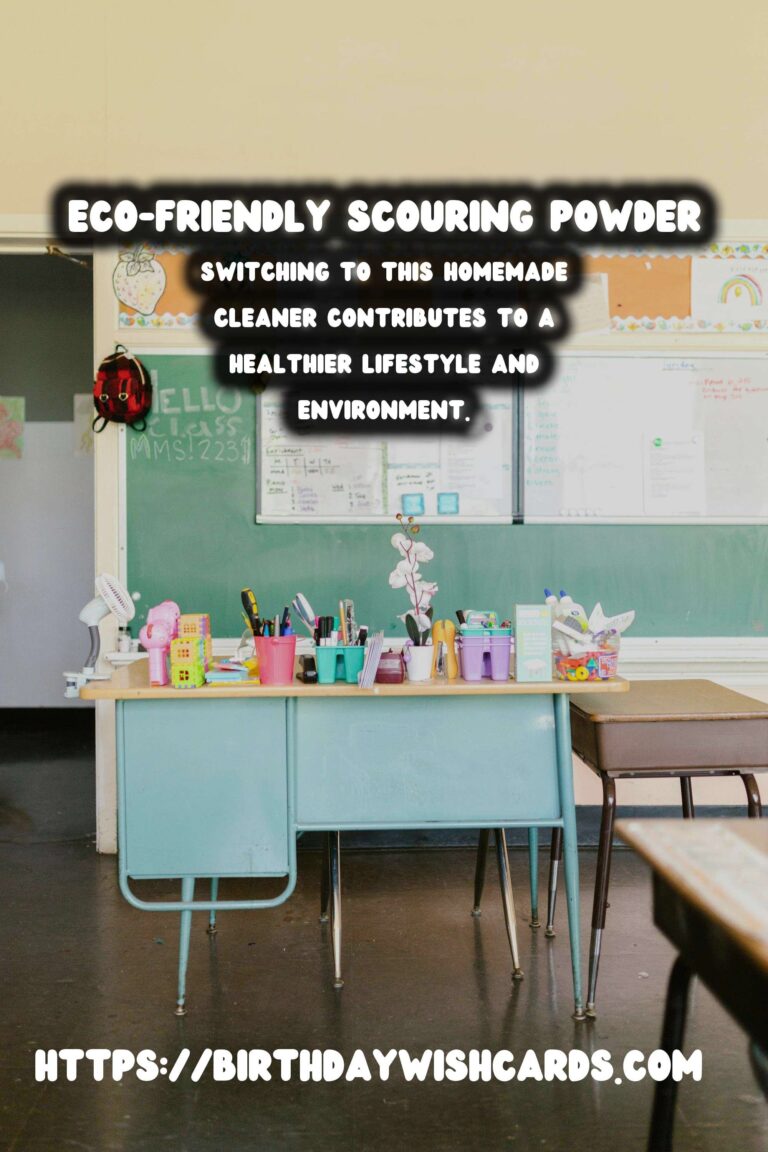 Homemade Scouring Powder with Baking Soda and Castile Soap: An Eco-Friendly Cleaning Solution