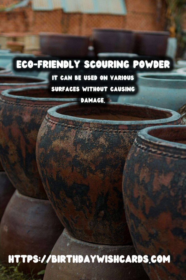 Homemade Scouring Powder with Baking Soda and Castile Soap: An Eco-Friendly Cleaning Solution