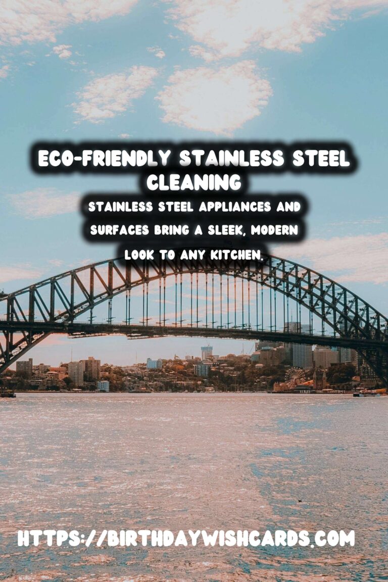 Homemade Stainless Steel Cleaner: A Chemical-Free Approach