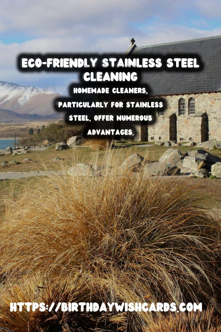 Homemade Stainless Steel Cleaner: A Chemical-Free Approach