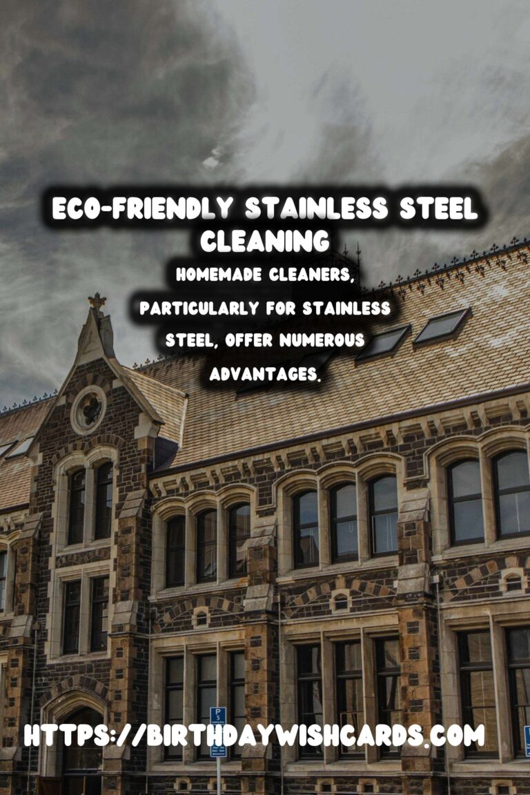Homemade Stainless Steel Cleaner: A Chemical-Free Approach